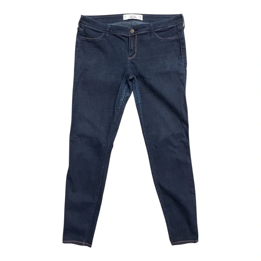 🔹Hollister Women's Dark Blue Jean Legging 15L🔹 - Picture 1 of 8